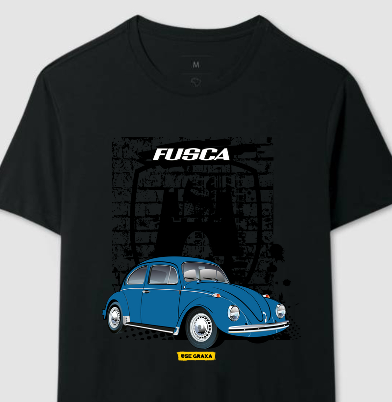 Fusca Azul Escuro VW Wolfsburg