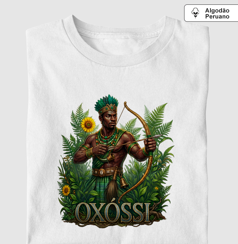 Oxóssi - Camiseta Algodão Peruano