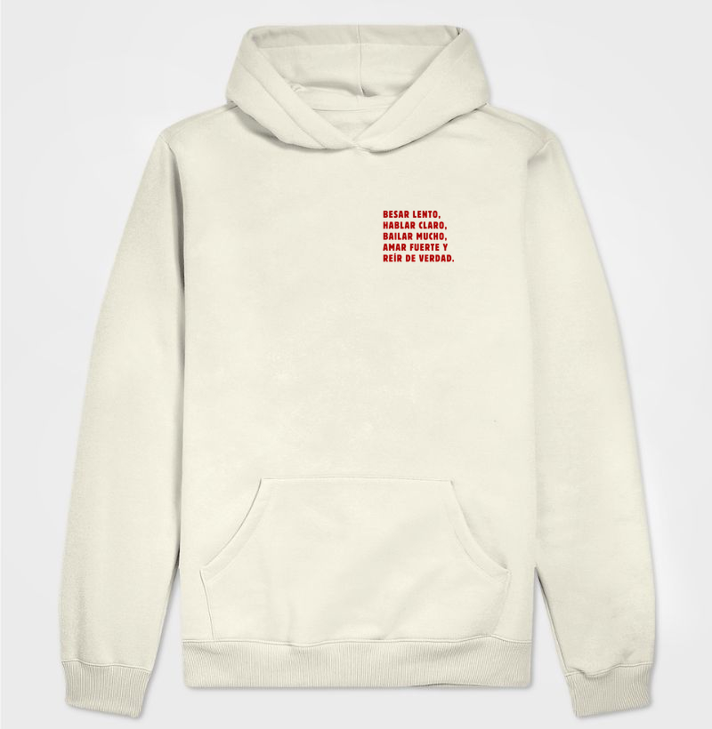 Besar Lento - Hoodie Moletom