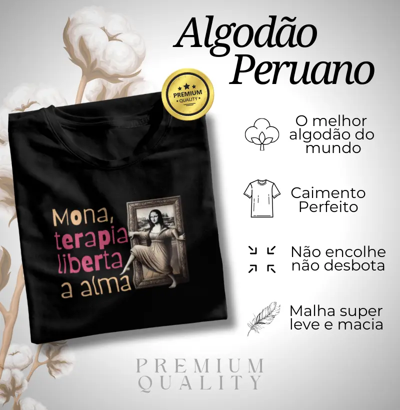 Algodão Peruano - Mona, terapia liberta