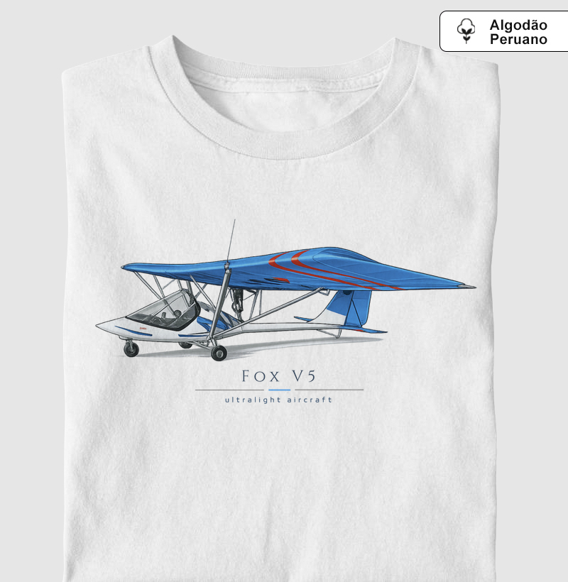 Trike FOX V5 - Camiseta Algodão Peruano