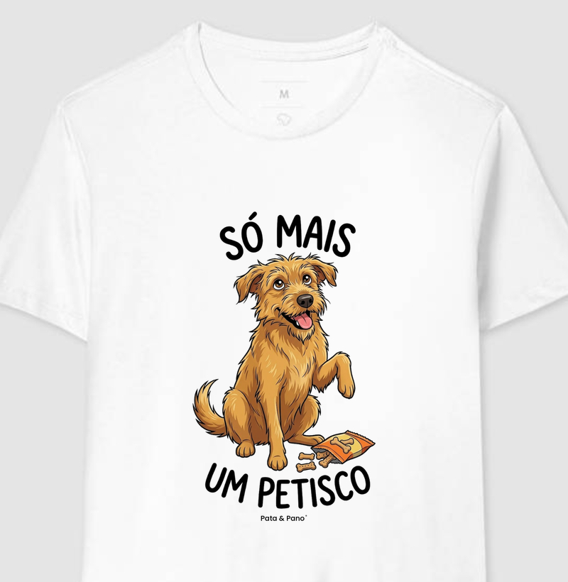 CAMISETA VIRA-LATA FIAPO DE MANGA PETISCO