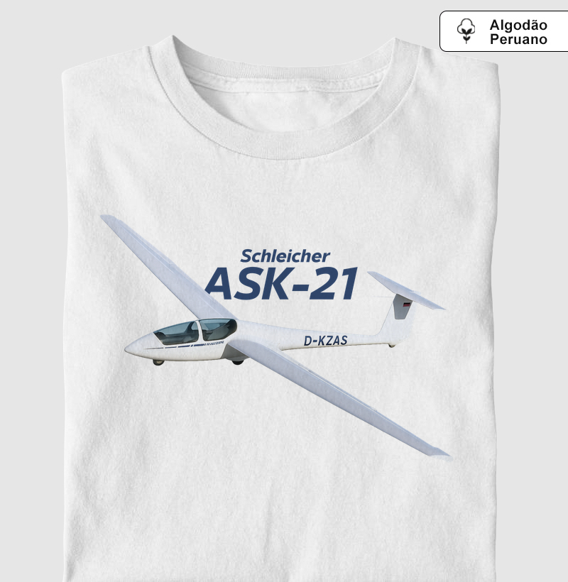 Planador - Schleicher ASK-21 | Algodão Peruano
