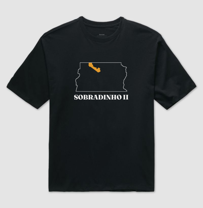 Sobradinho II | Traço DF - Camiseta Oversized
