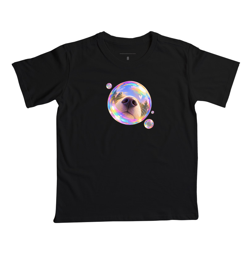 Reflexo do Focinho - Camiseta Infantil