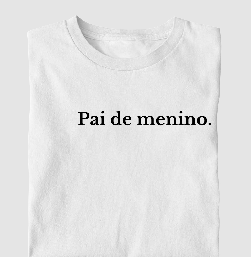 Pai de menino.