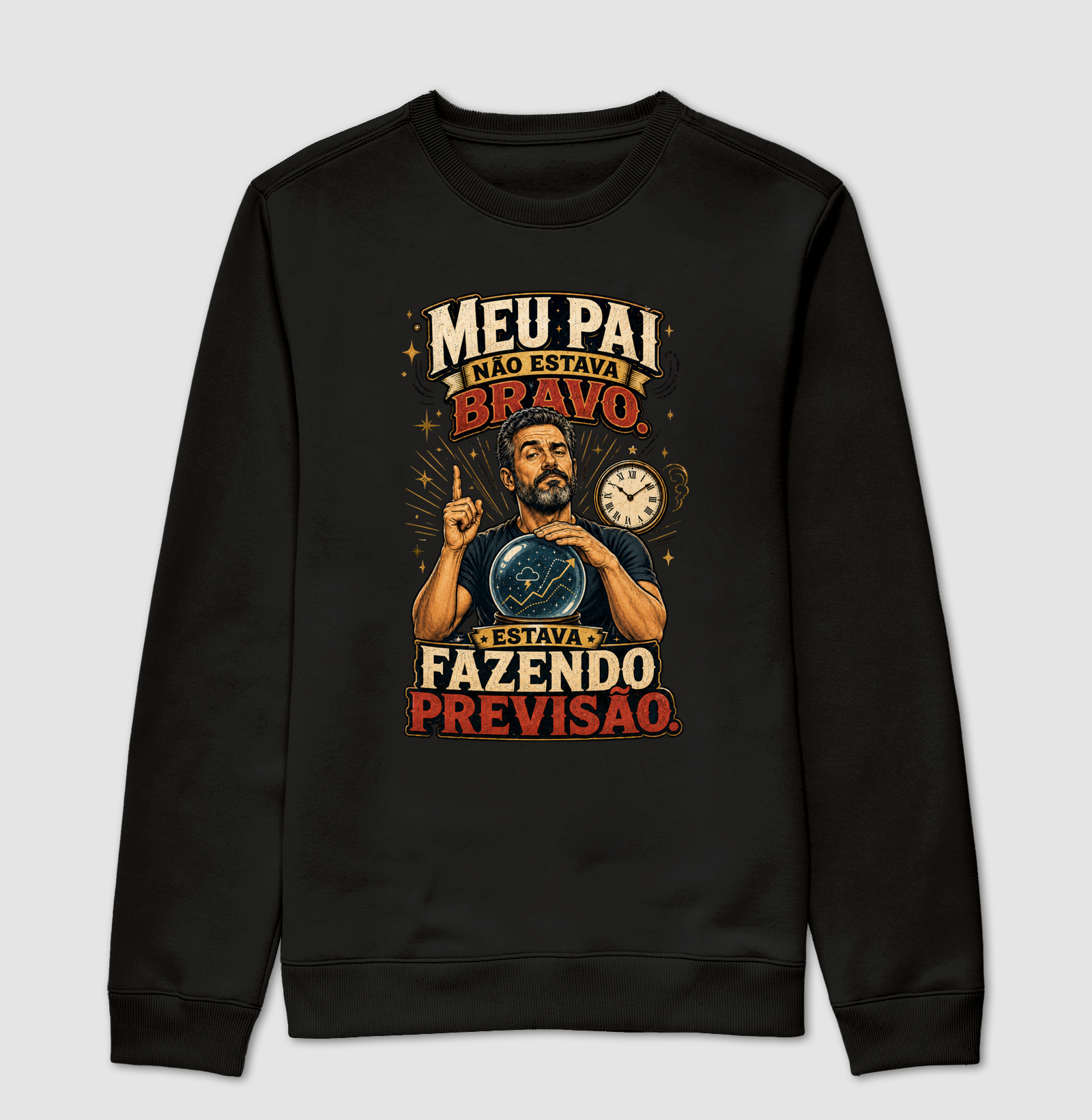 Meu Pai Não Estava Bravo. Estava Fazendo Previsão.