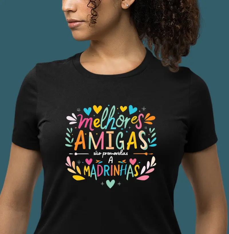 As melhores amigas são promovidas a madrinhas