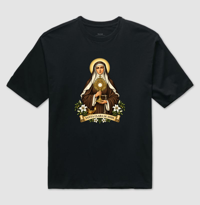 Santa Clara - Camiseta Oversized