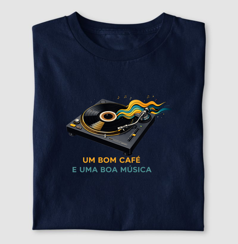 CAFÉ, VINIL & VIBE — O RITMO DO DIA