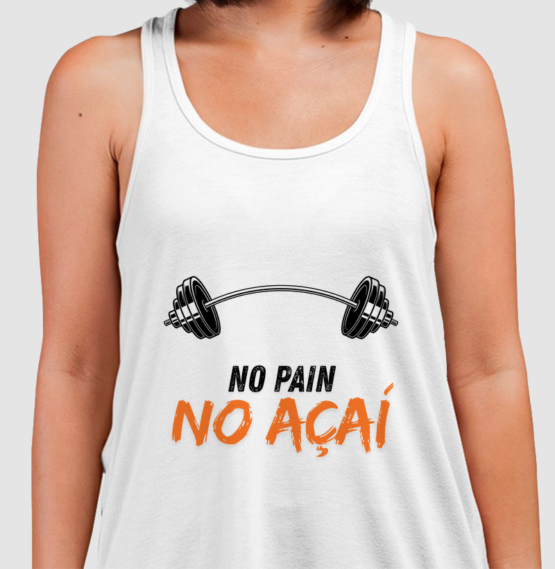 Camiseta No pain no açaí