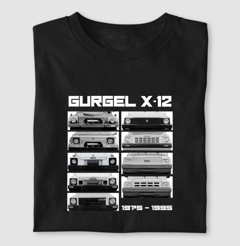Camiseta Gurgel X12 | Escura | AMMAR