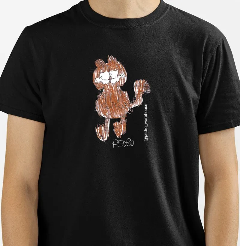 CAMISETA PREMIUM ALGODÃO PERUANO – GATO PÊ