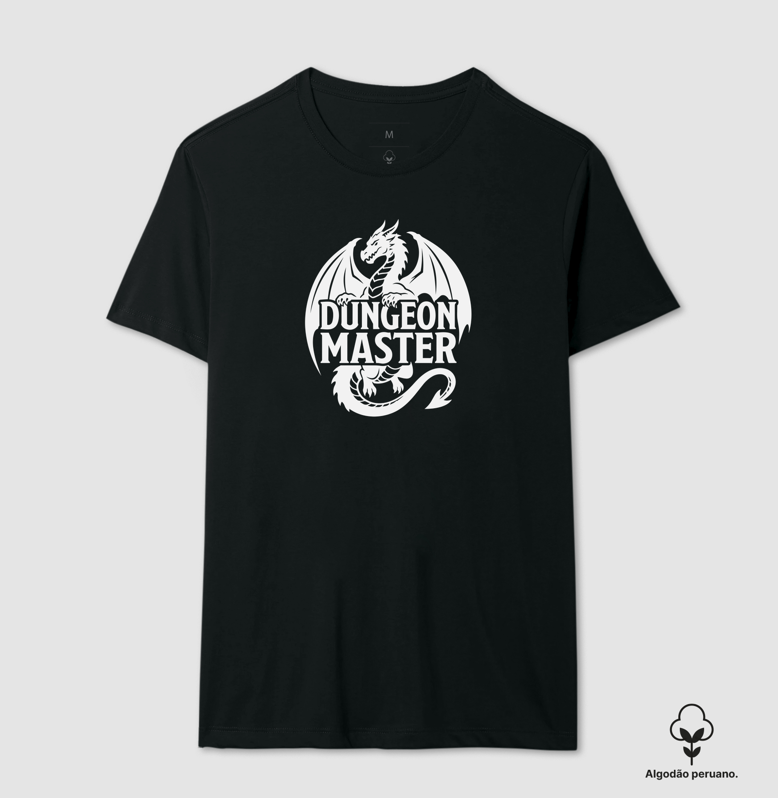 DUNGEON MASTER - Camiseta Algodão Peruano