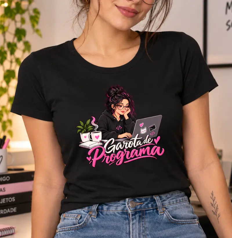 Garota de Programa — Dev Girl - Camiseta