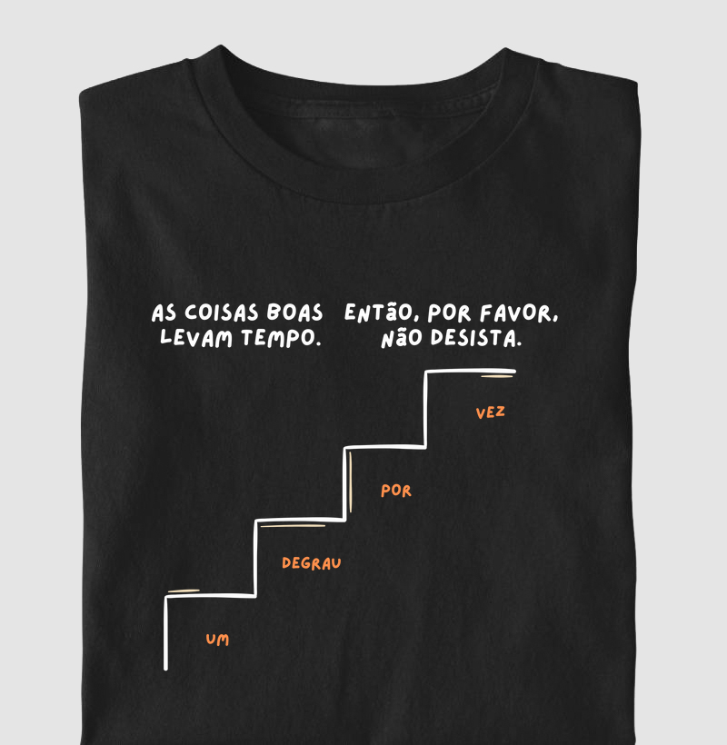 Coisas boas tem o seu tempo.