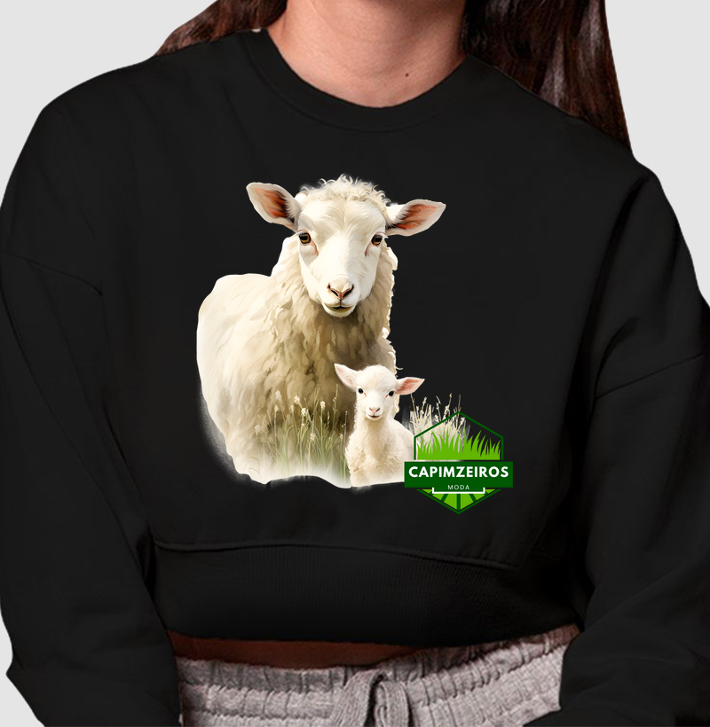 Cropped Moletom Capimzeiros - Ovelhas & Bodes 6
