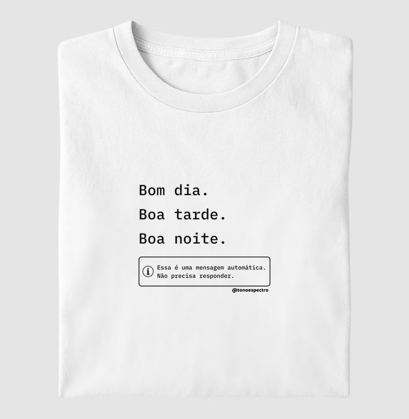 Mensagem automática