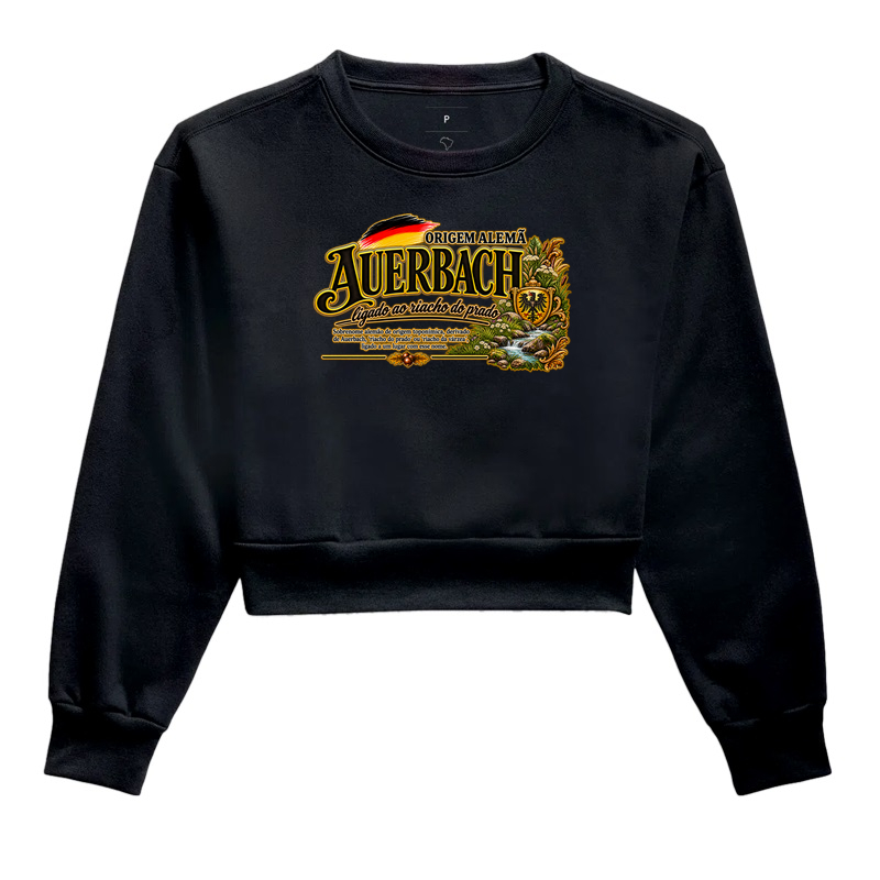 Auerbach  - Cropped Moletom