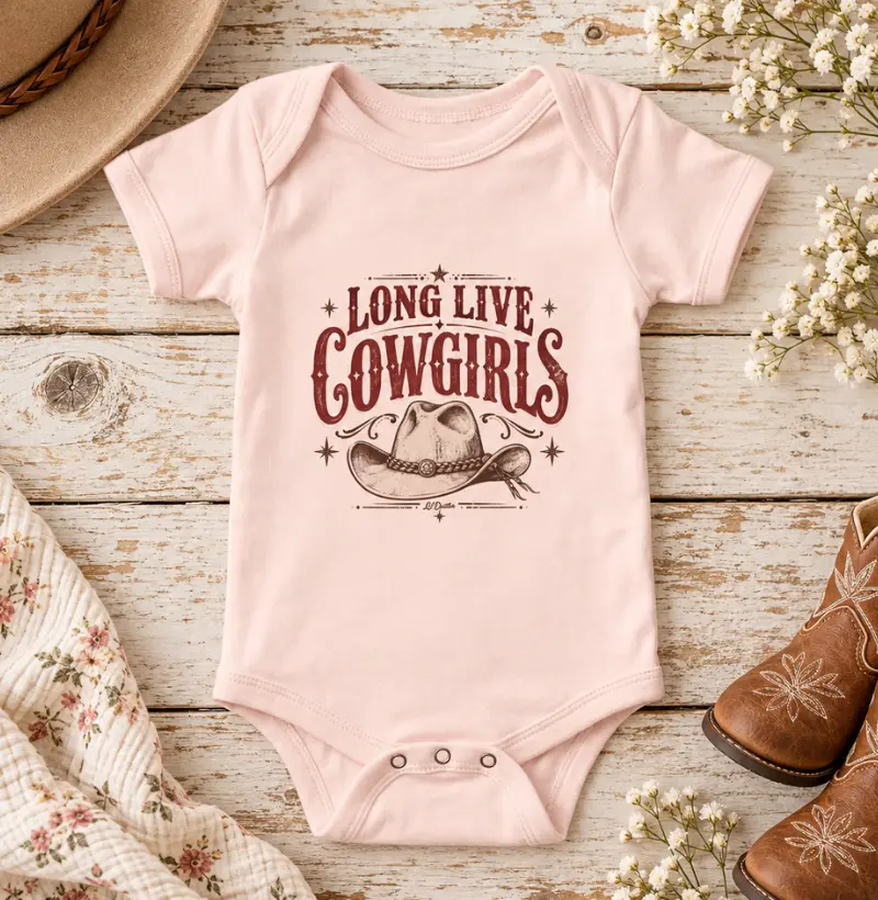 Long Live Cowgirls - Body Infantil