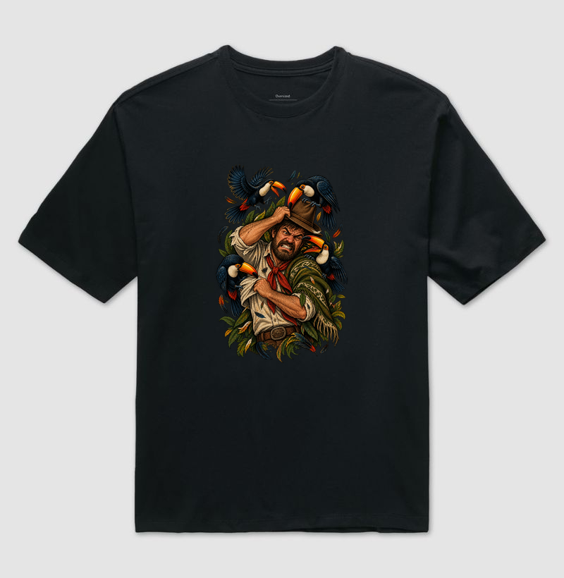 Não me atucana - Camiseta Oversized
