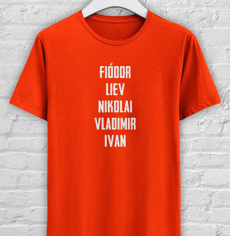 Fiódor, Liev, Nikolai, Vladimir & Ivan