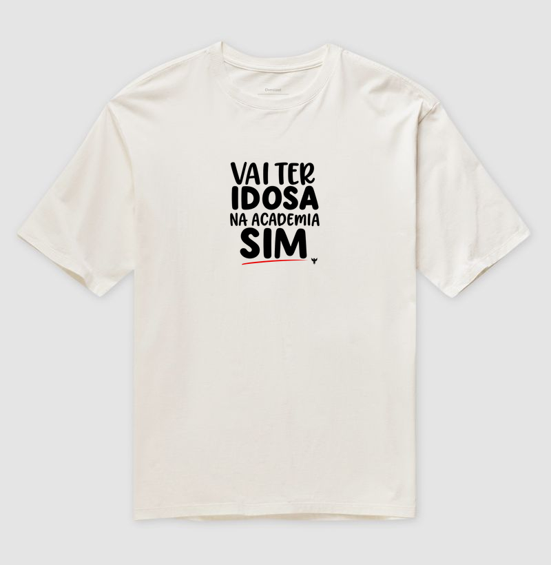 Vai ter idosa na academia sim