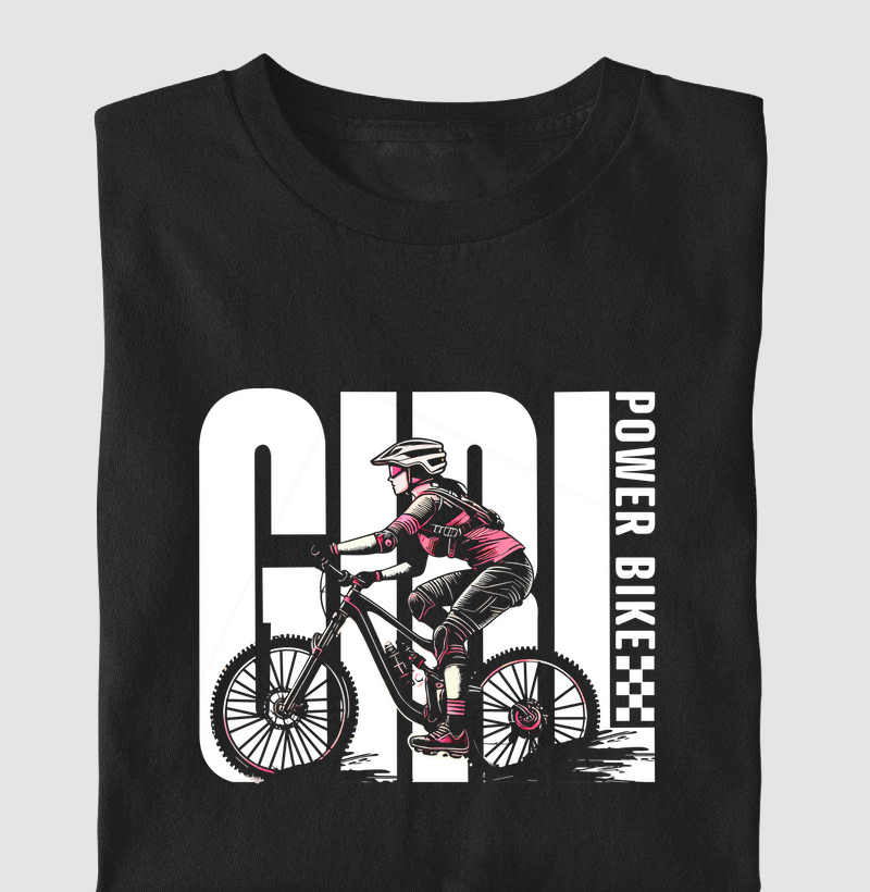 Camiseta Girl Power Bike - GoodTrail