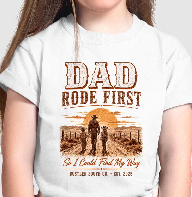 Country  Dad Rode First