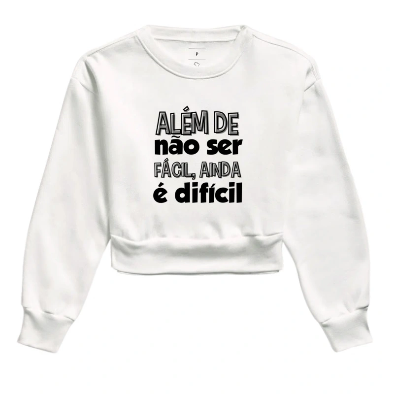 ALÉM DE NÃO SER FÁCIL, AINDA É DIFÍCIL