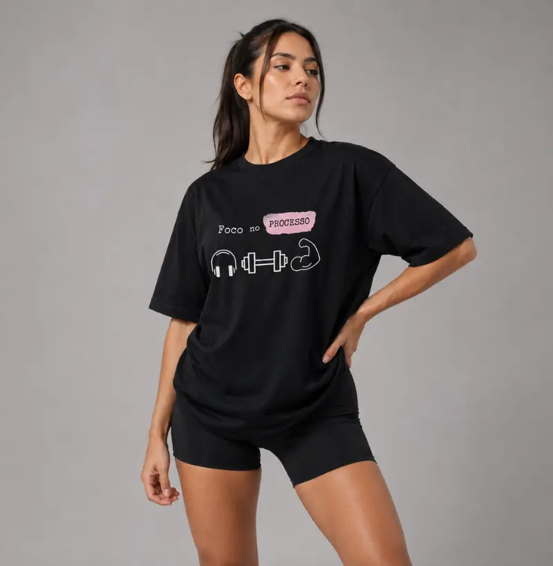 Camiseta Foco no Processo – TRENO | Evolução Todos os Dias