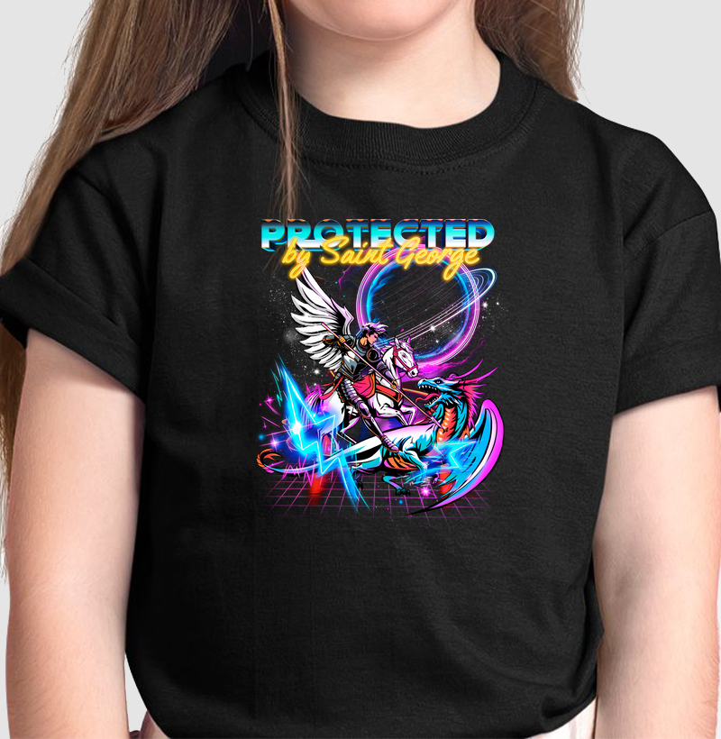 Camiseta Protected by Saint George