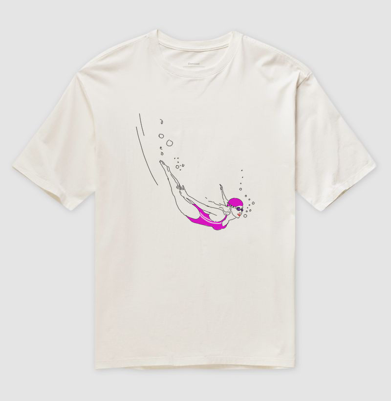 Mergulho - Camiseta Oversized