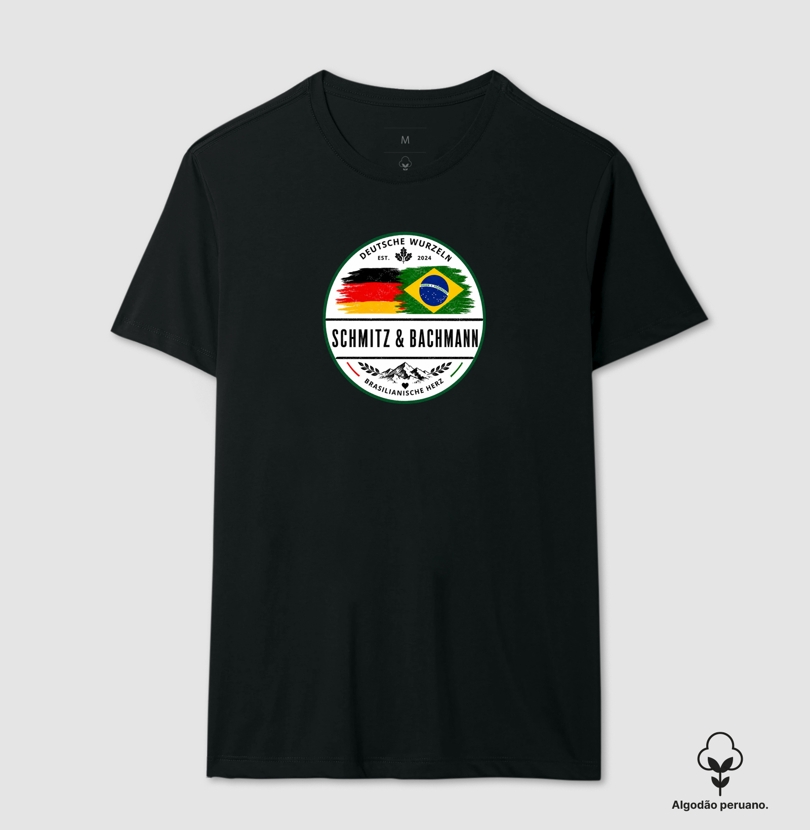Schmitz & Bachmann - Camiseta Algodão Peruano