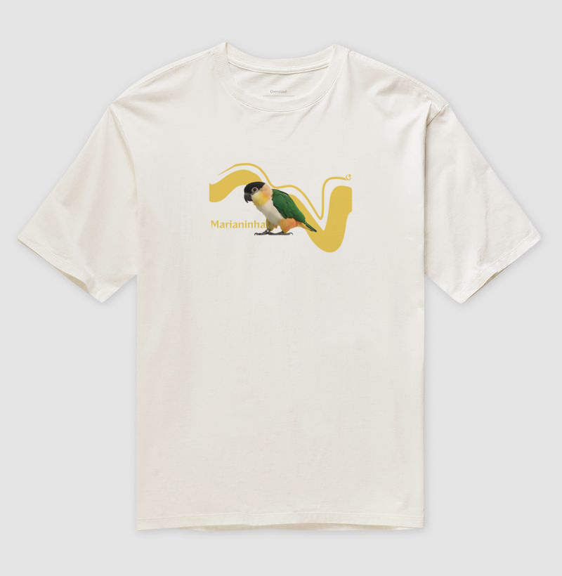 Camiseta Oversized Marianinha