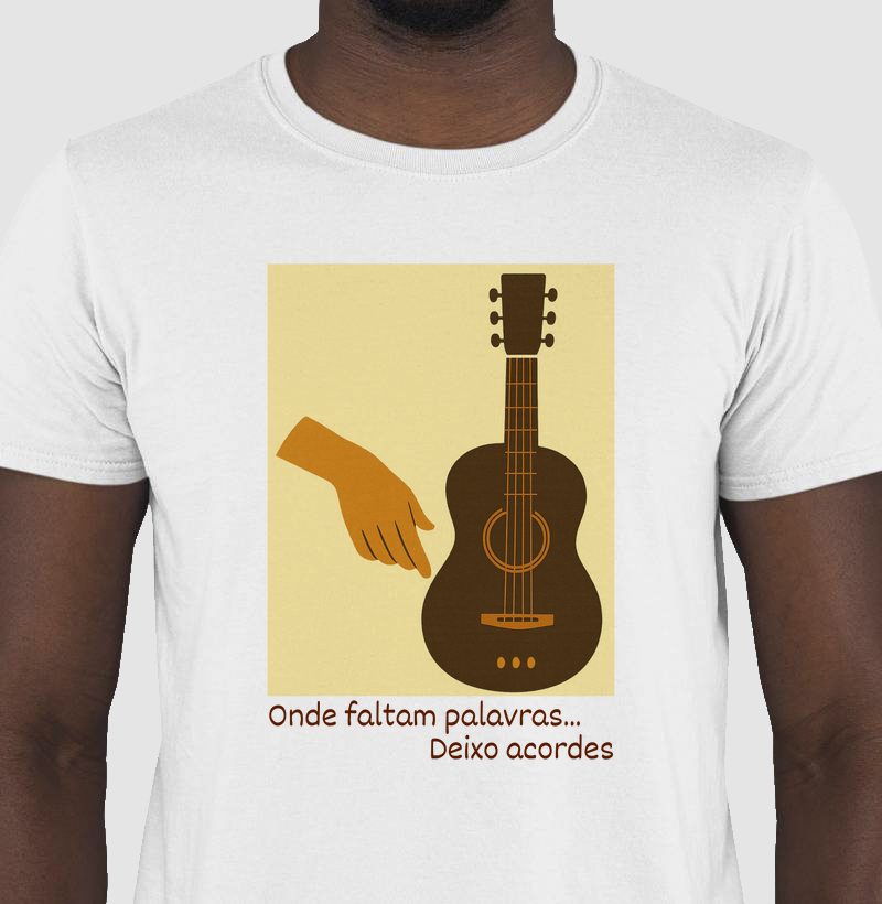 Onde faltam palavras, deixo acordes