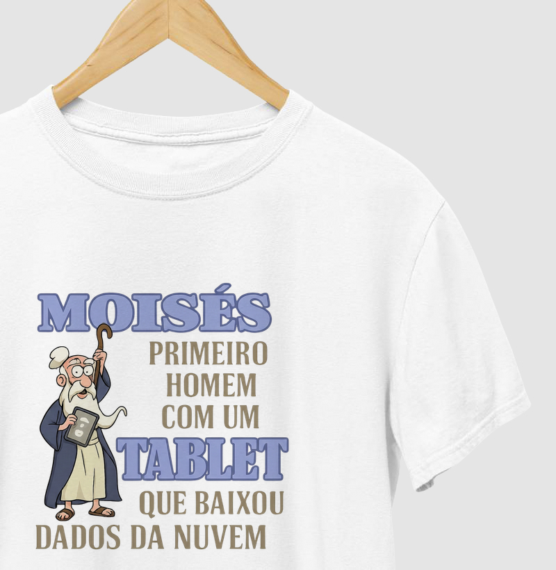 Moisés: O primeiro homem a fazer download da nuvem