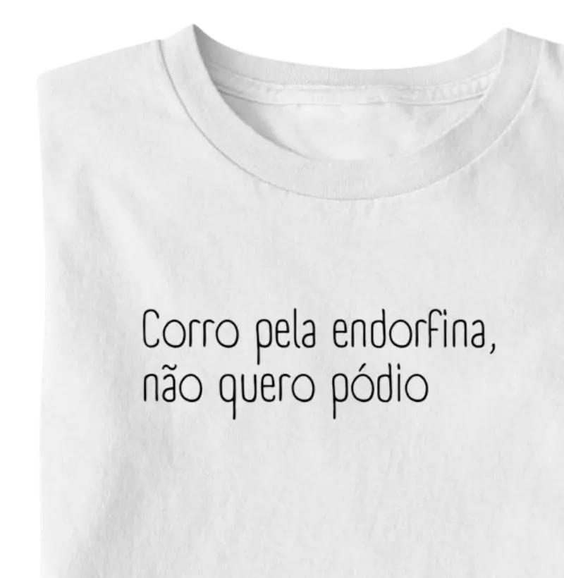 Corro pela endorfina