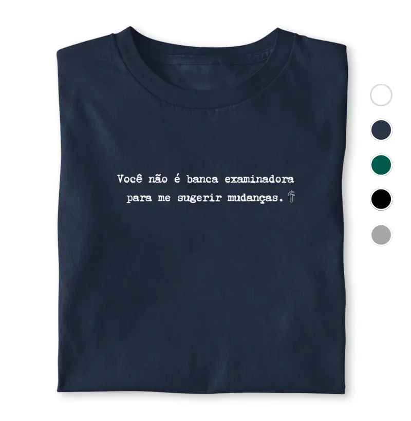 Você não é banca Examinadora