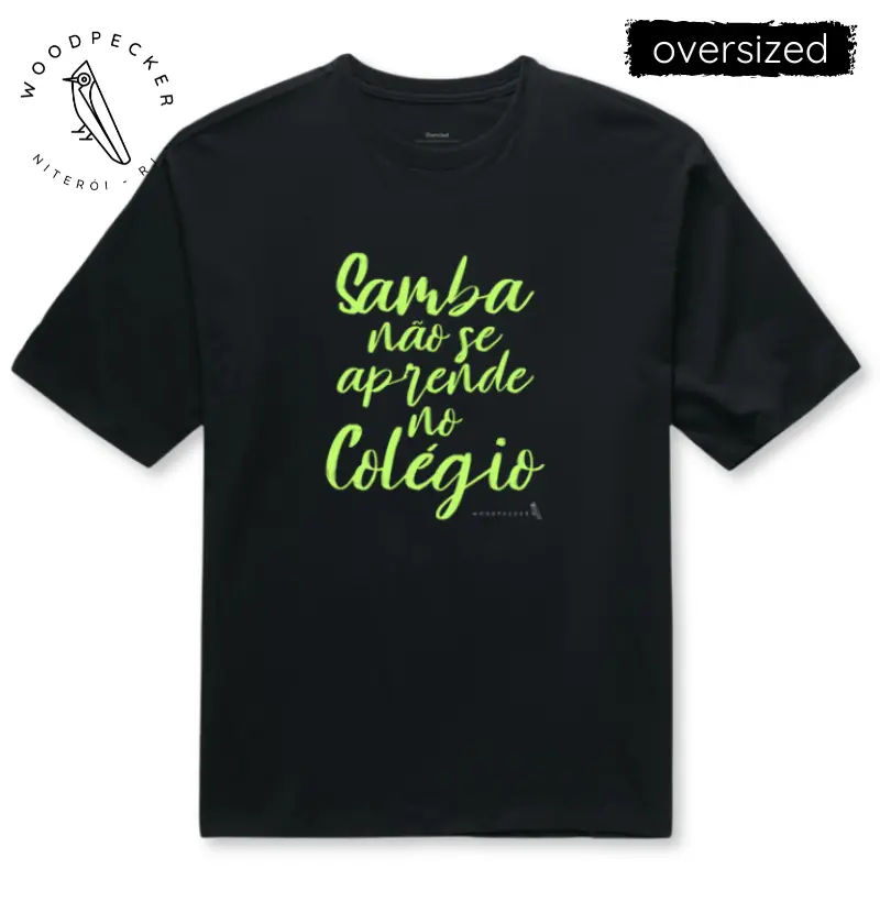 SAMBA NÃO SE APRENDE NO COLÉGIO