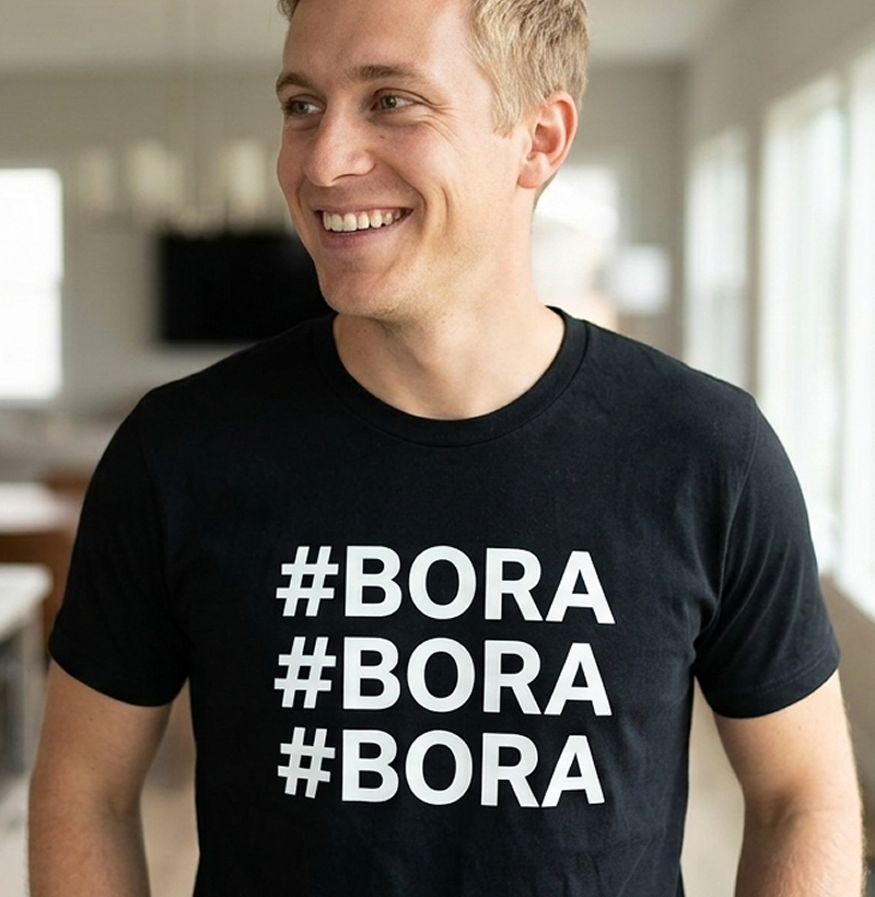 Camiseta Gamer "#Bora #Bora #Bora"