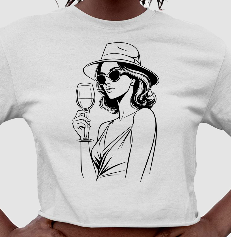 A Degustadora Elegante - Cropped