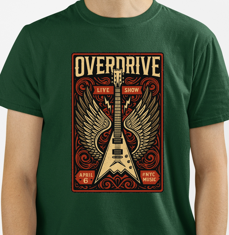 camiseta-overdrive-live-show-guitarra-asa-rock-vintage