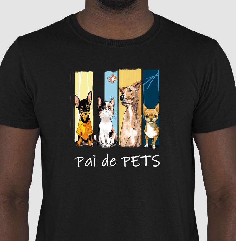 Camiseta Pai de Pet