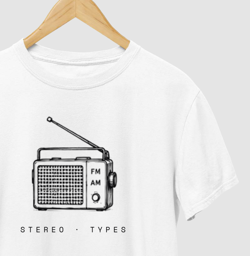 Rádio Portátil · Linha · STEREO TYPES