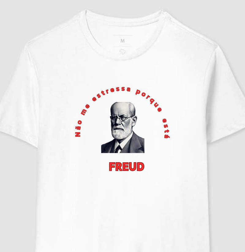 Não me estressa porque está Freud