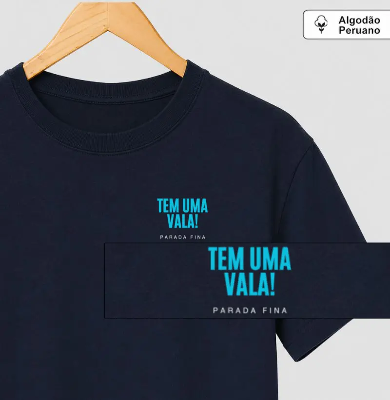 tem uma vala!