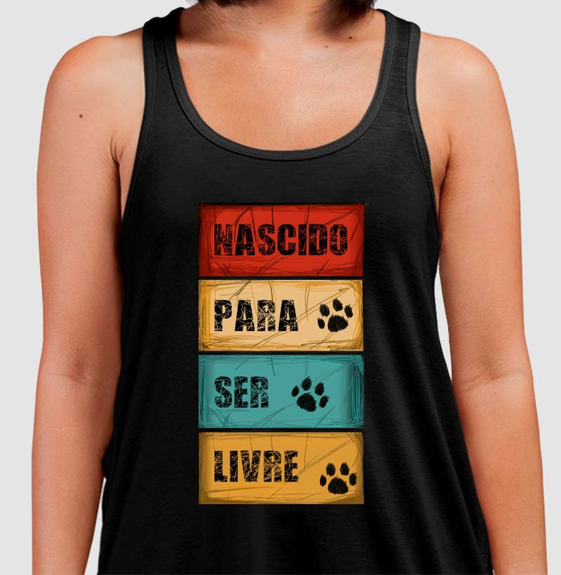 Regata Nascido para Ser Livre - Regata