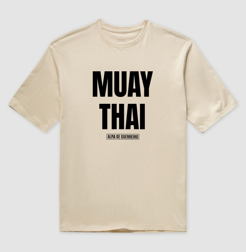 Camiseta Oversized Muay Thai - All Type - ADG