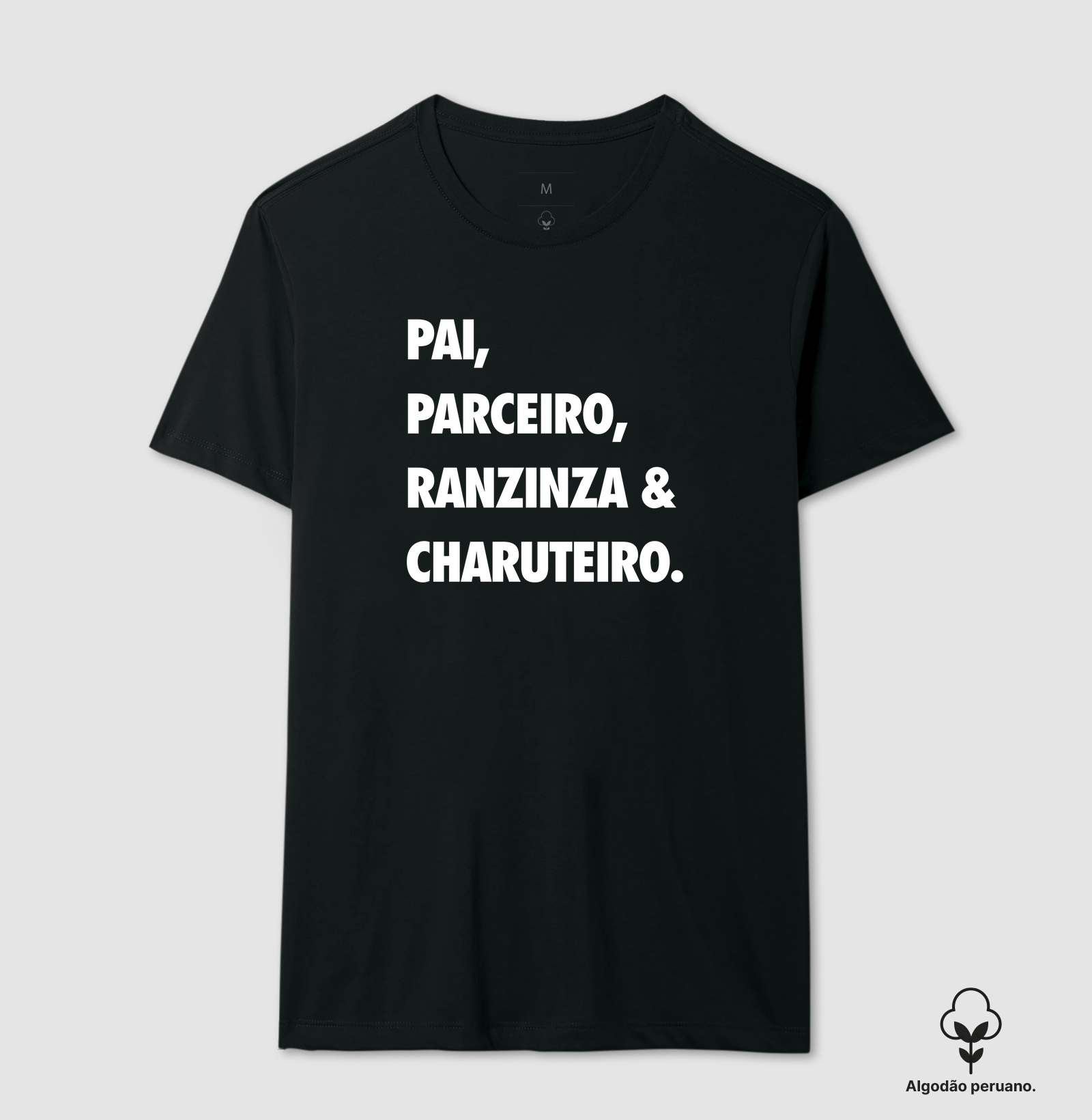 Pai, parceiro, ranzinza e charuteiro.